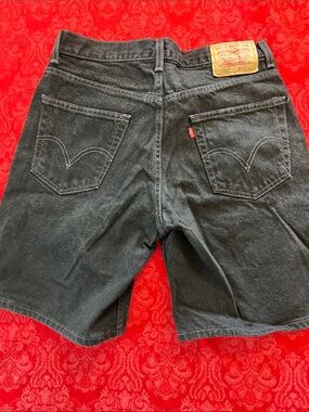 Levi’s 550 Black Denim Shorts Men’s 32 Relaxed Fit Jean Shorts